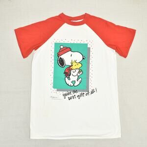 VINTAGE Snoopy 1958 Flirts T Shirt Cotton Multicolor One Size Single Stiched